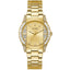 Guess Women's Midnight Watch - Elegant Gold Design