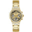 Reloj multifuncional de tono dorado para mujer Guess