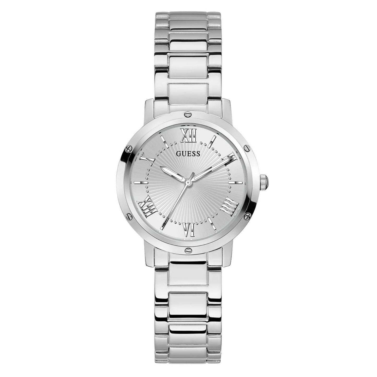 Reloj Dawn para Mujer de Guess - Diseño Elegante en Plata