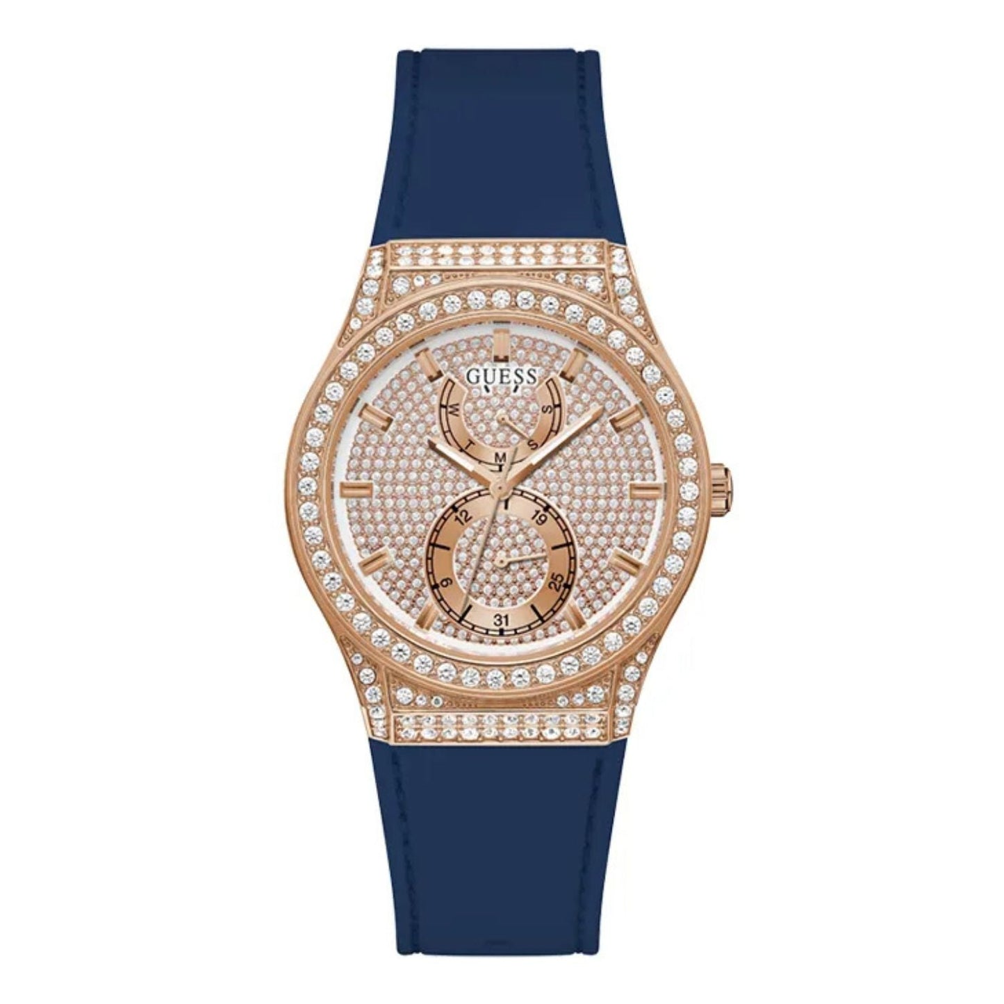 Reloj Princess para Mujer de Guess - Oro Rosa y Azul Marino