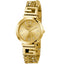Guess Women's Gold Tone Analog Watch
