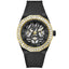 Guess Men's Black Round Dial Analog Watch