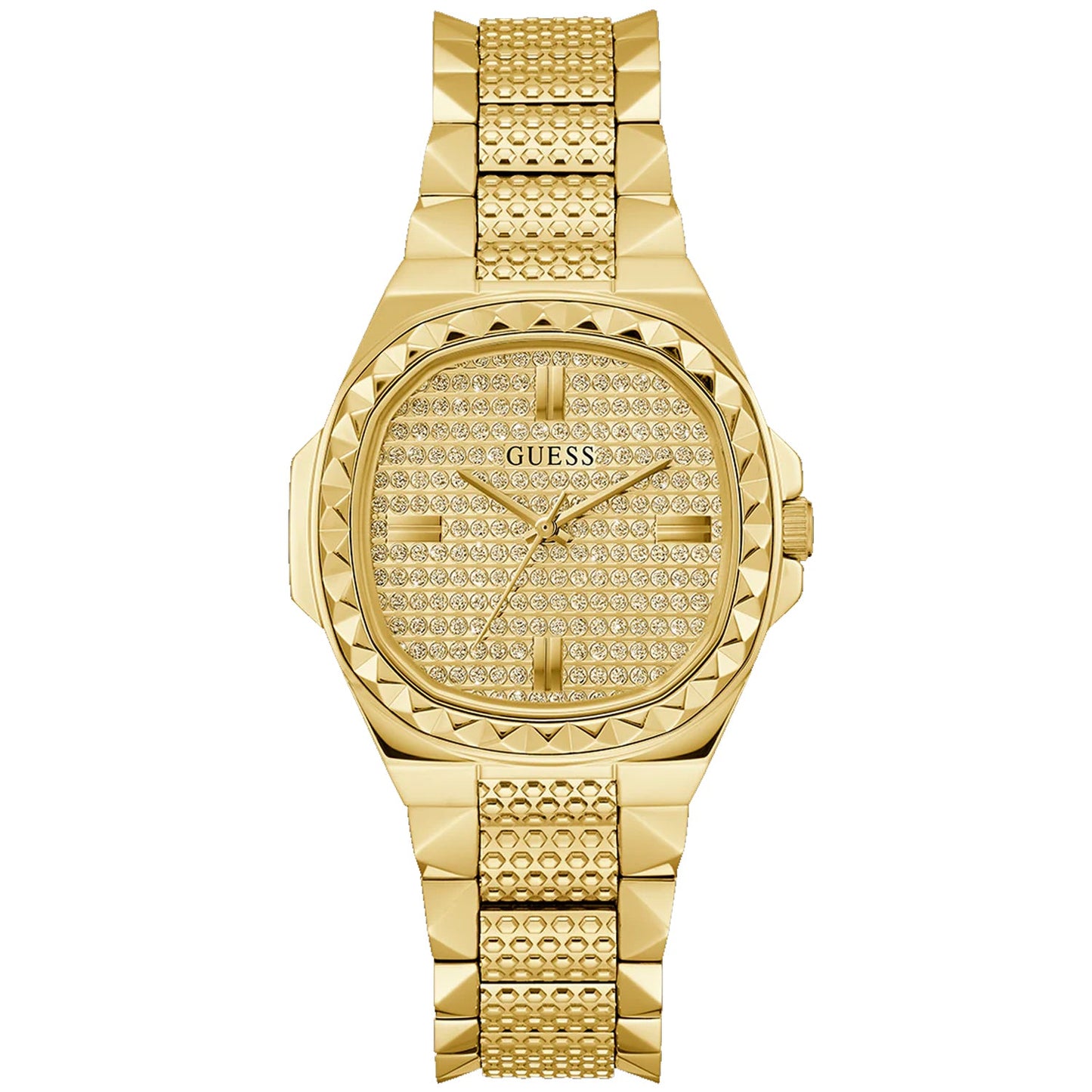 Reloj Analógico de Tonos Dorados Rebellious para Mujer de Guess