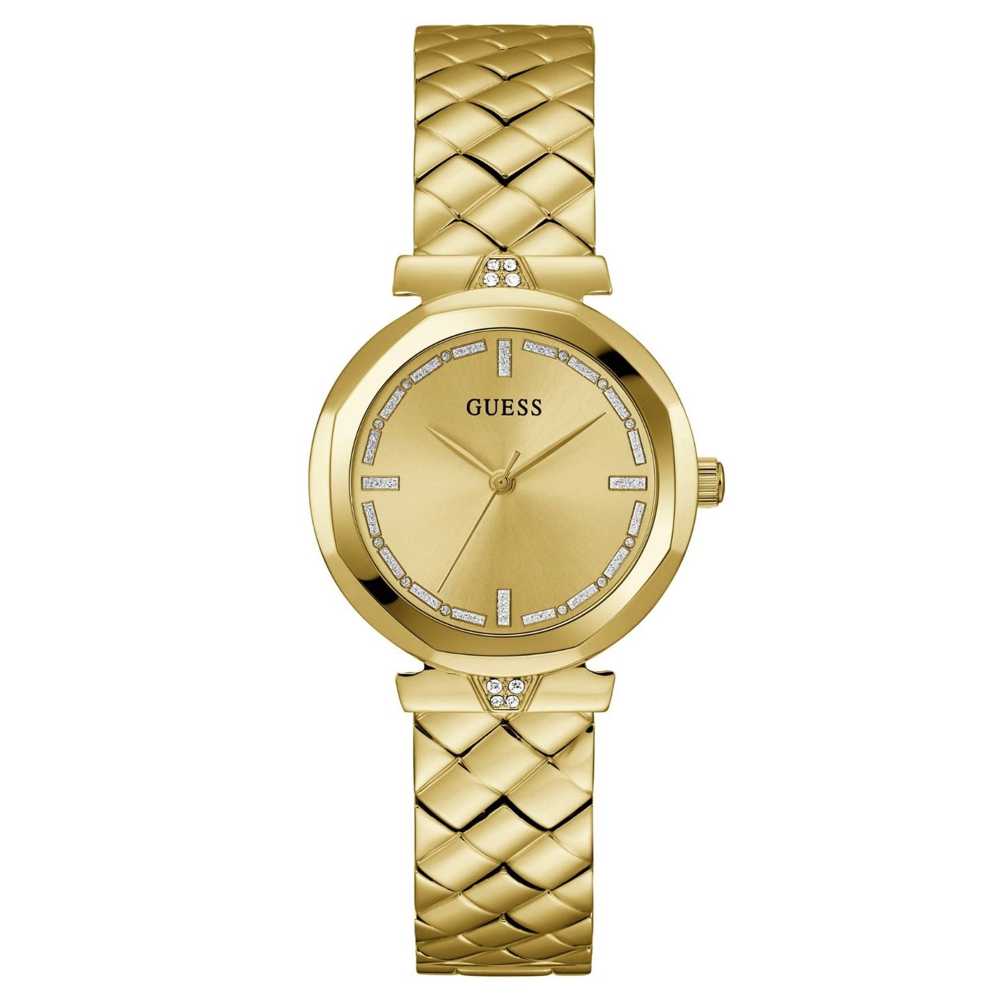 Montre en or Rumour pour femmes Guess