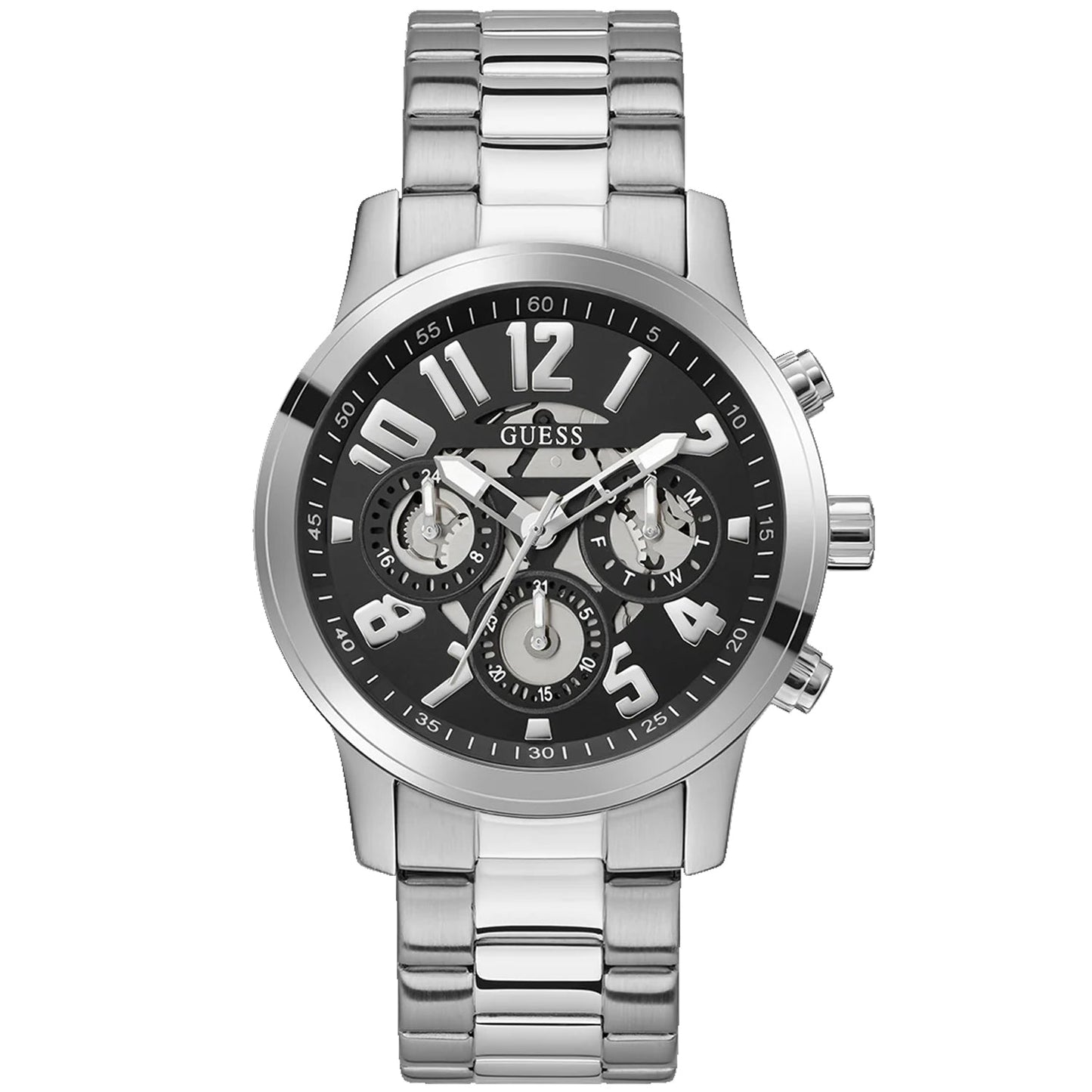 Montre Parker pour homme Guess - Design en acier inoxydable premium