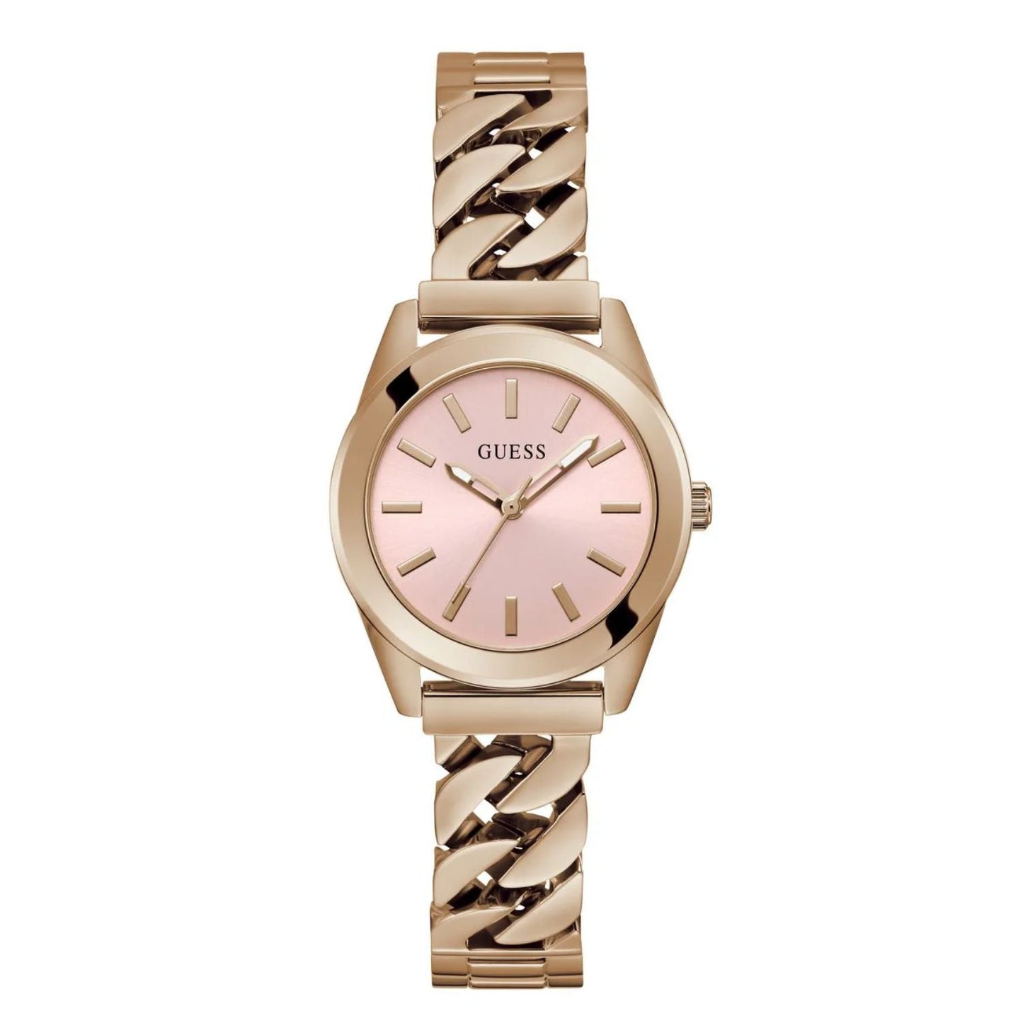 Reloj Guess para Mujer Serena - Esfera Rosa Elegante