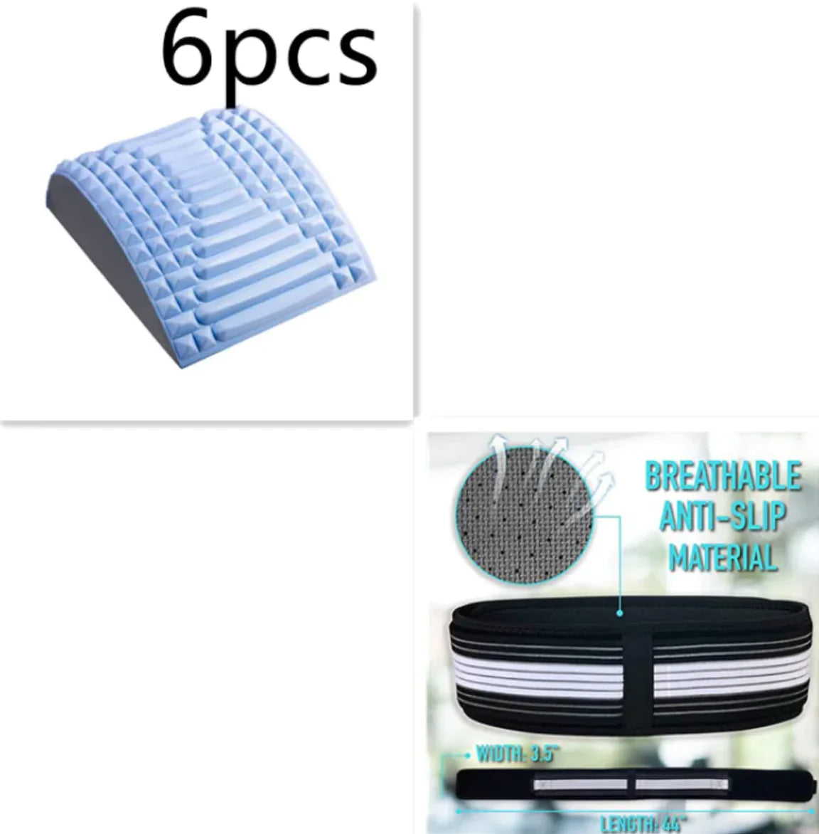 Premium Back Stretcher Pillow for Comfort and Support