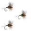 Classic Dry Flies Hook Size 16 - 3 Pack H & L Variant - Korvel