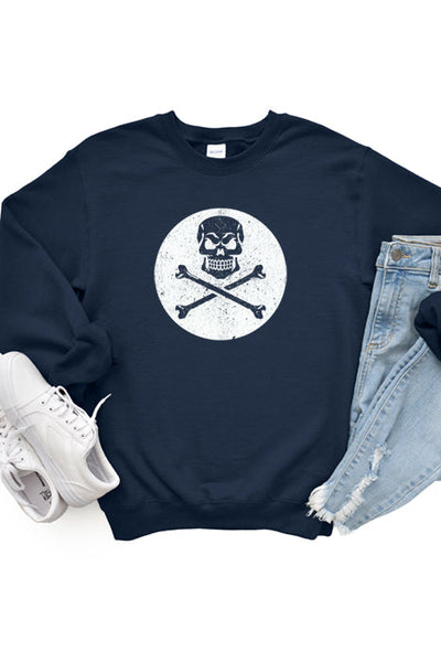 Premium Skull Graphic Sweatshirt