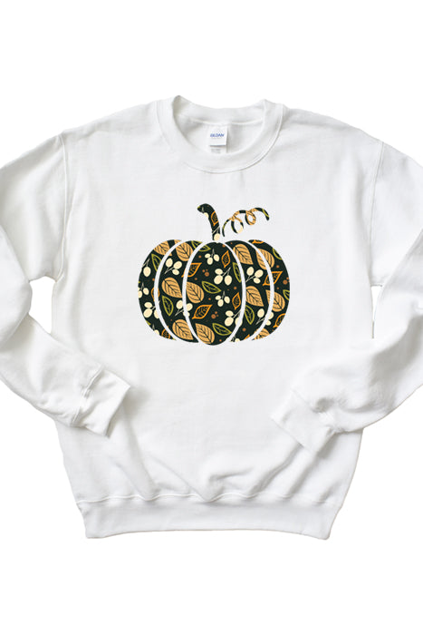 Floral Pumpkin Sweatshirt