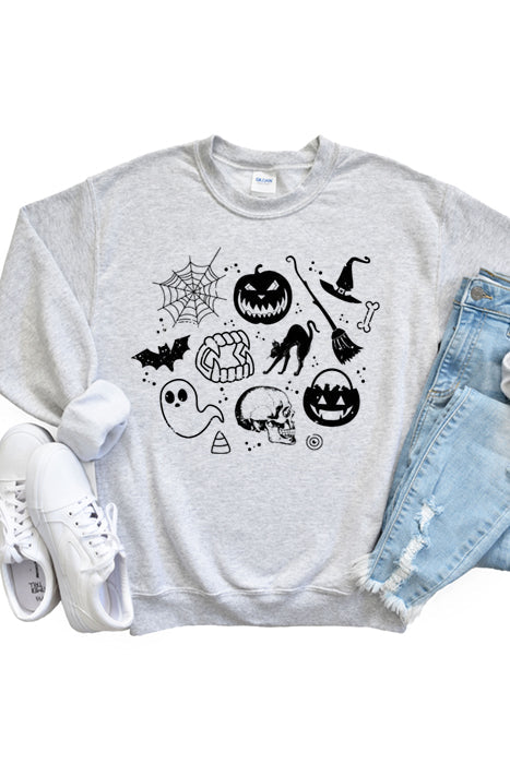 Halloween Favorites Cozy Sweatshirt