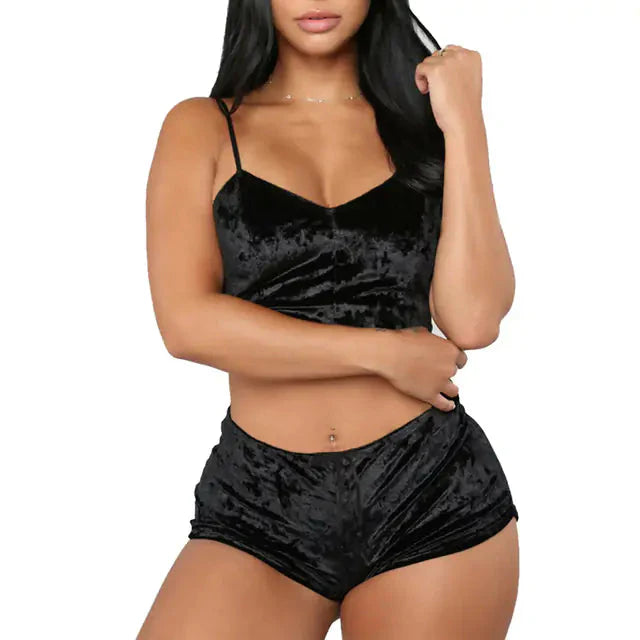 Conjunto de Pijamas de Satén para Damas - Comodidad Lujosa para Cada Noche