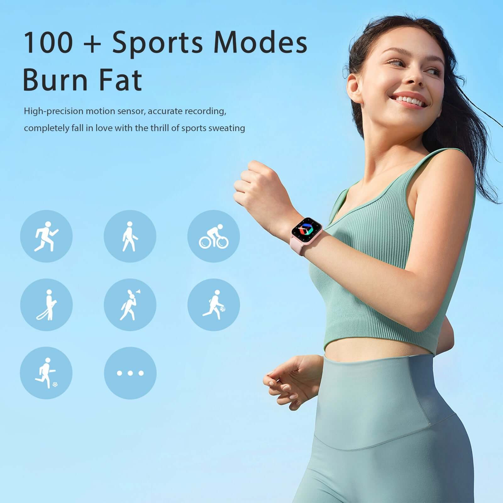 Advanced 1.83" Waterproof Smartwatch with Heart Rate Monitor - Korvel