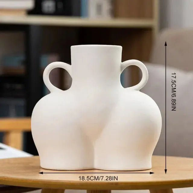 Vases en céramique corps humain - Décor unique pour la maison
