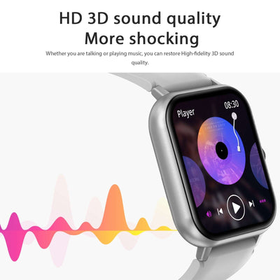 Advanced 1.83" Waterproof Smartwatch with Heart Rate Monitor - Korvel