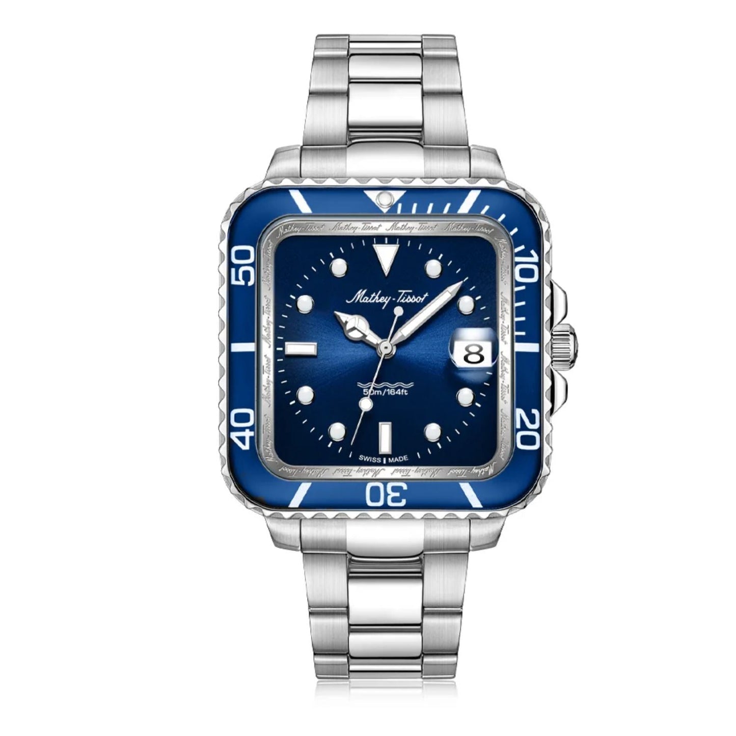 Reloj Tissot Mathy para Hombre - Esfera Azul Elegante
