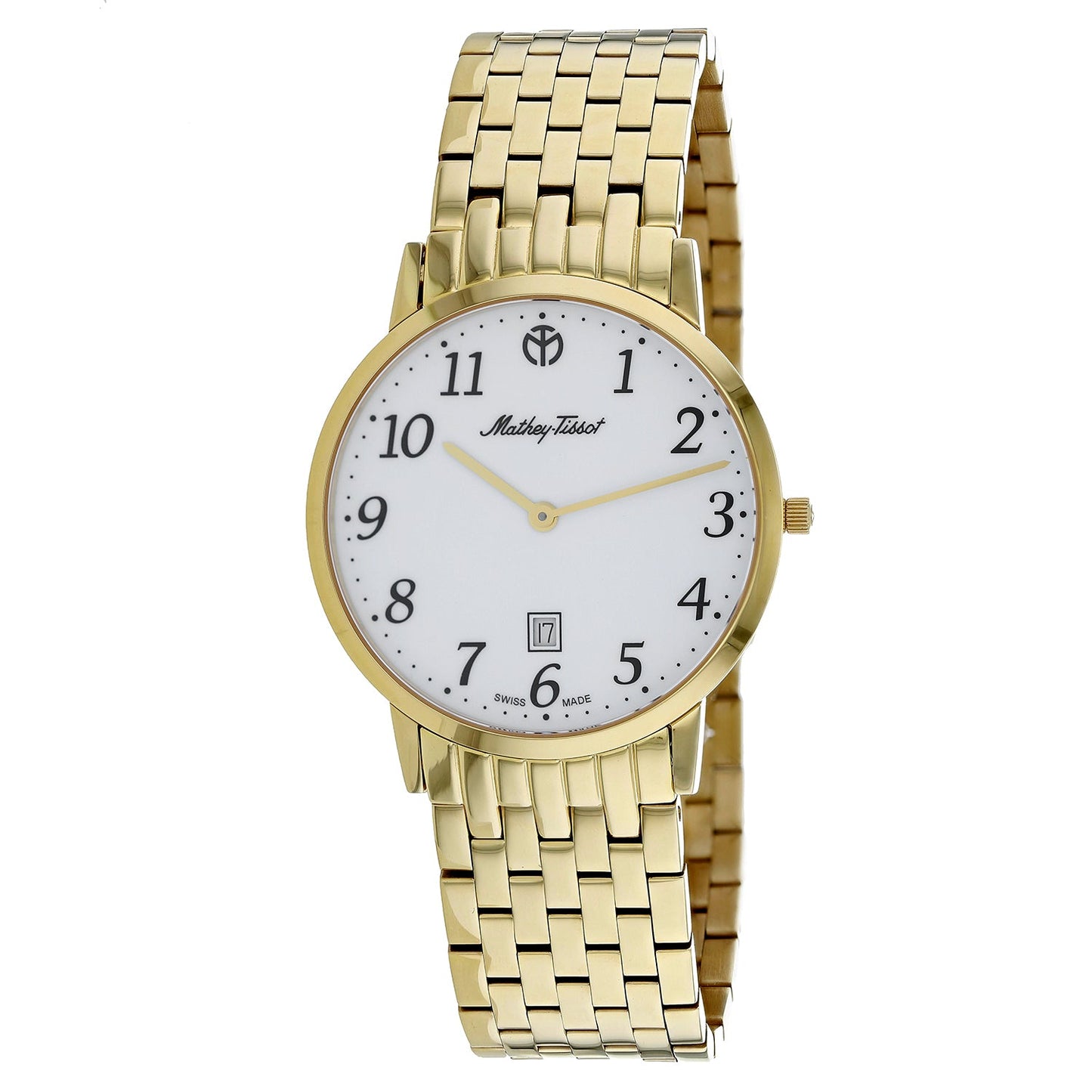 Mathey Tissot Men's Classic Big Date Watch