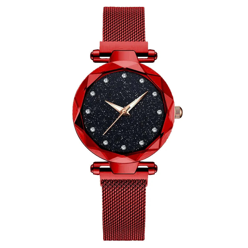 Reloj Magnético de Lujo - Elegante Pieza de Tiempo