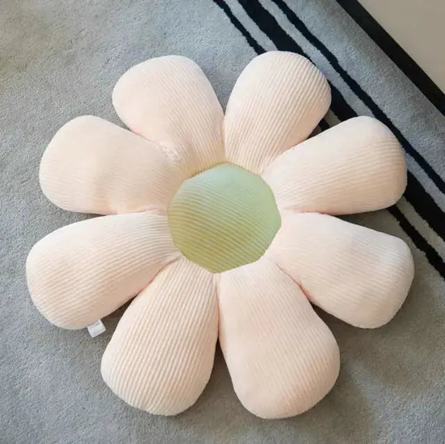 Cojín de Flor de Seis Pétalos