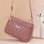 Bolso Cruzado de Cuadro de Diamante Elegante