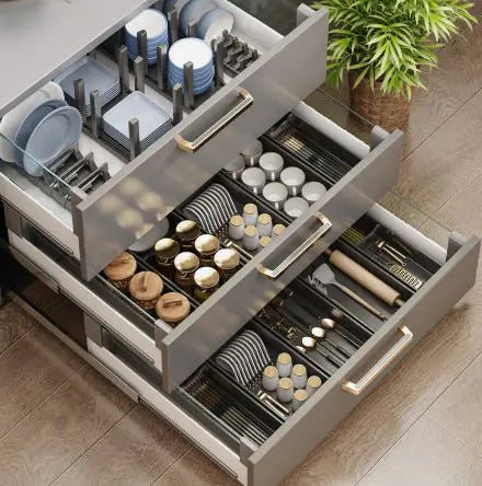 Modern Kitchen Bowl and Dish Storage Rack