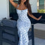 Vestido Largo Floral Elegante Hugcitar para Mujeres