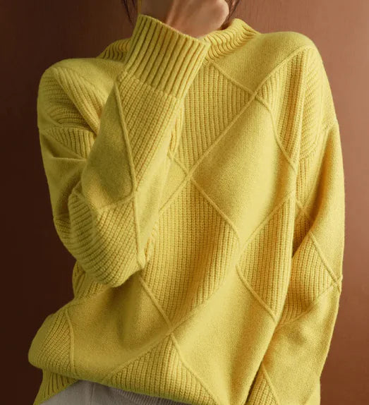 Knitwear Long-Sleeved Top for Autumn and Winter