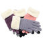 Guantes de punto de invierno premium para mujeres