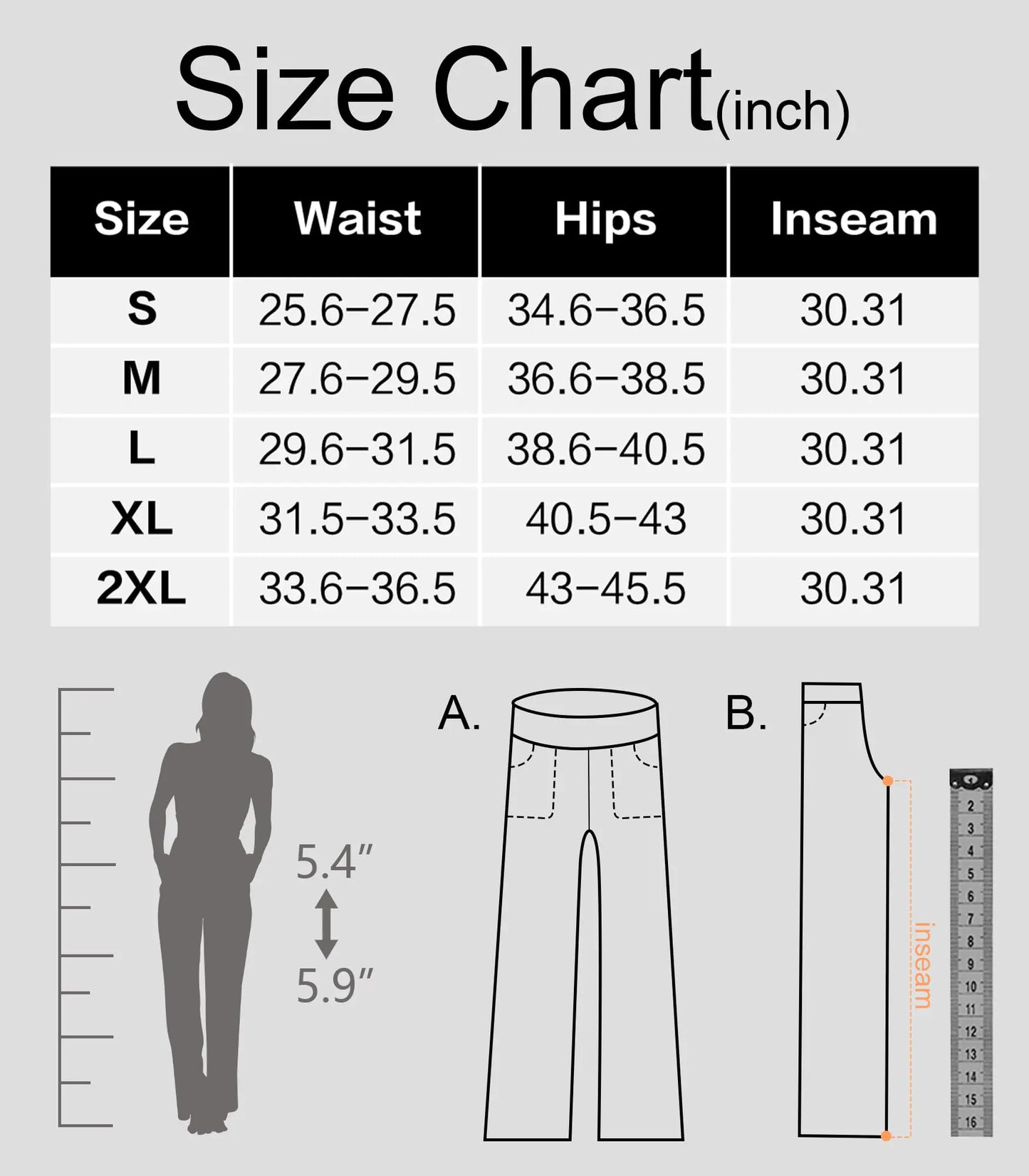 Premium Wide Leg Yoga Pants for Women - High Waist & Pockets
