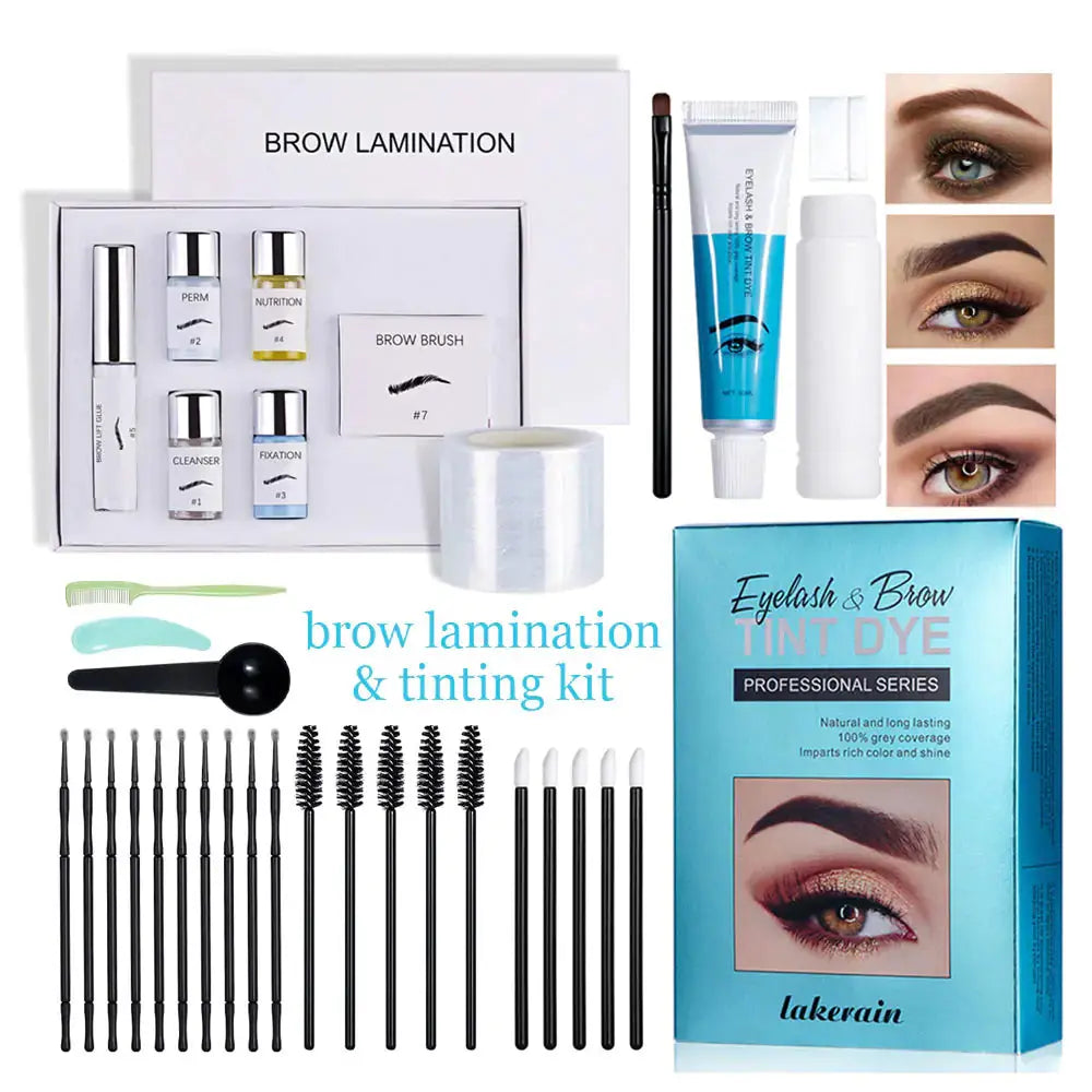 Kit de Laminado y Tinte de Cejas para Cejas Definidas
