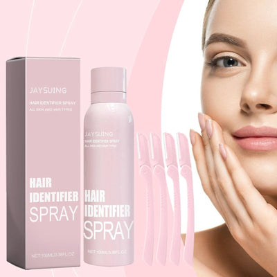 Hair Identifier Spray for Precise Facial Grooming