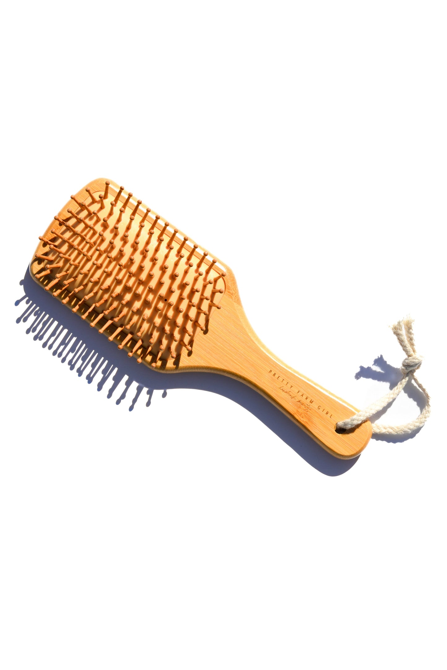 Eco-Friendly Bamboo Paddle Hair Brush