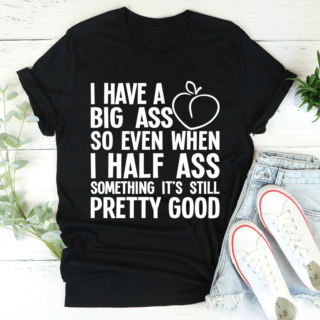 Half Ass Tee - Effortless Style with Attitude - Korvel