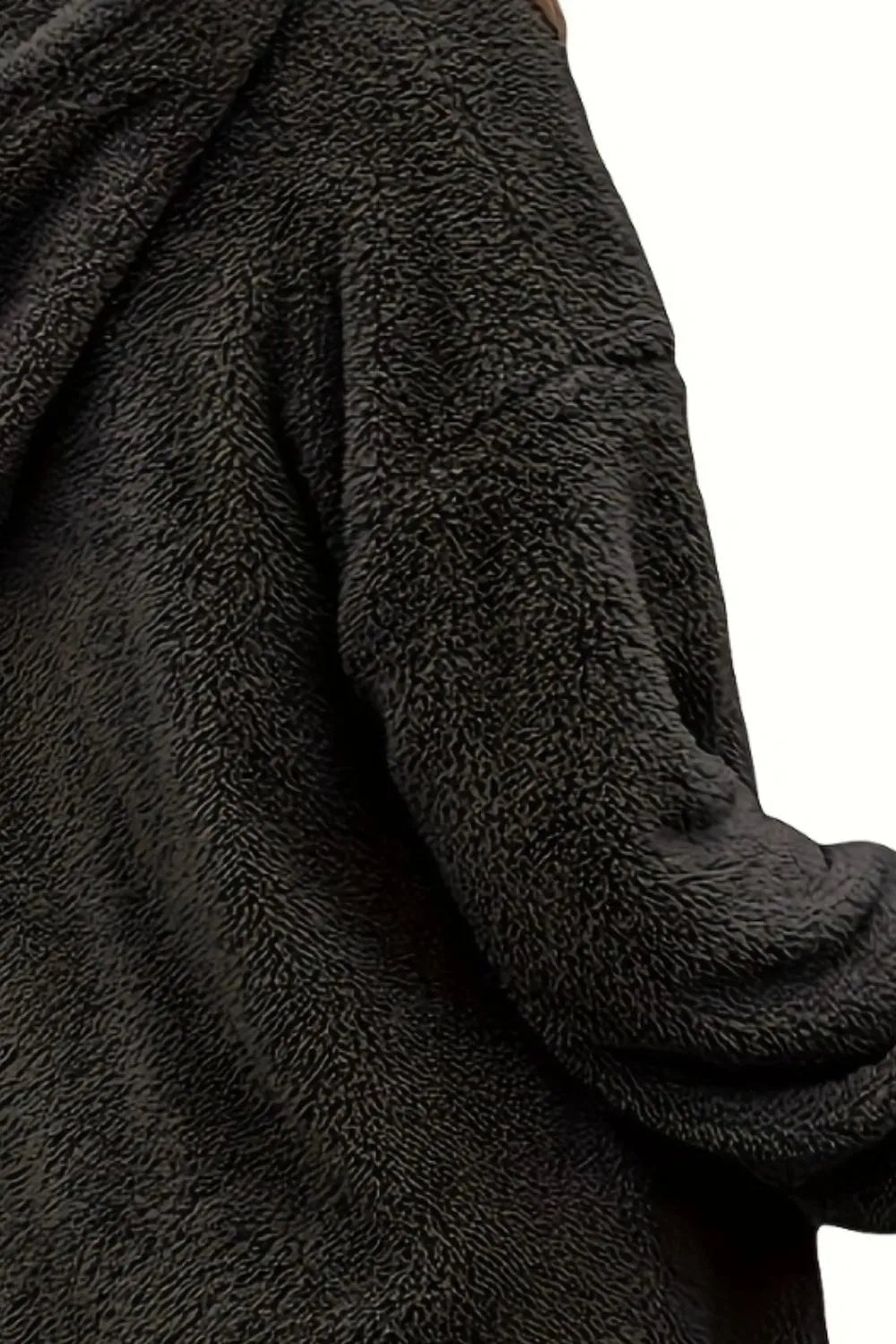 Half Zip Dropped Shoulder Oversized Hoodie - Korvel