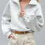 Sweatshirt à manches longues premium à demi-zip