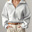 Sweatshirt à manches longues premium à demi-zip