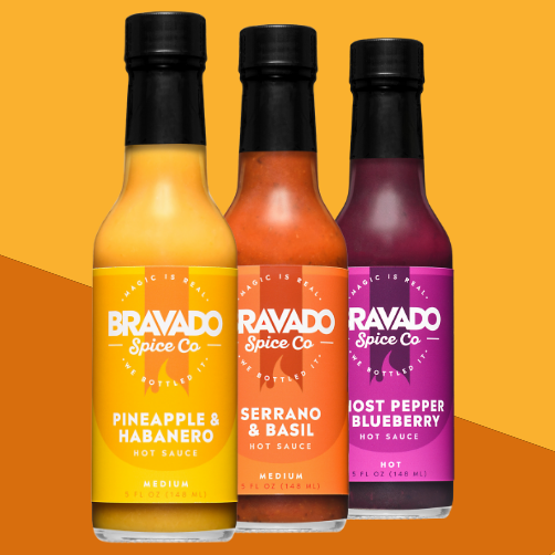 Ultimate Flavor Adventure: 3-Pack Mild & Medium Hot Sauce Set - Korvel