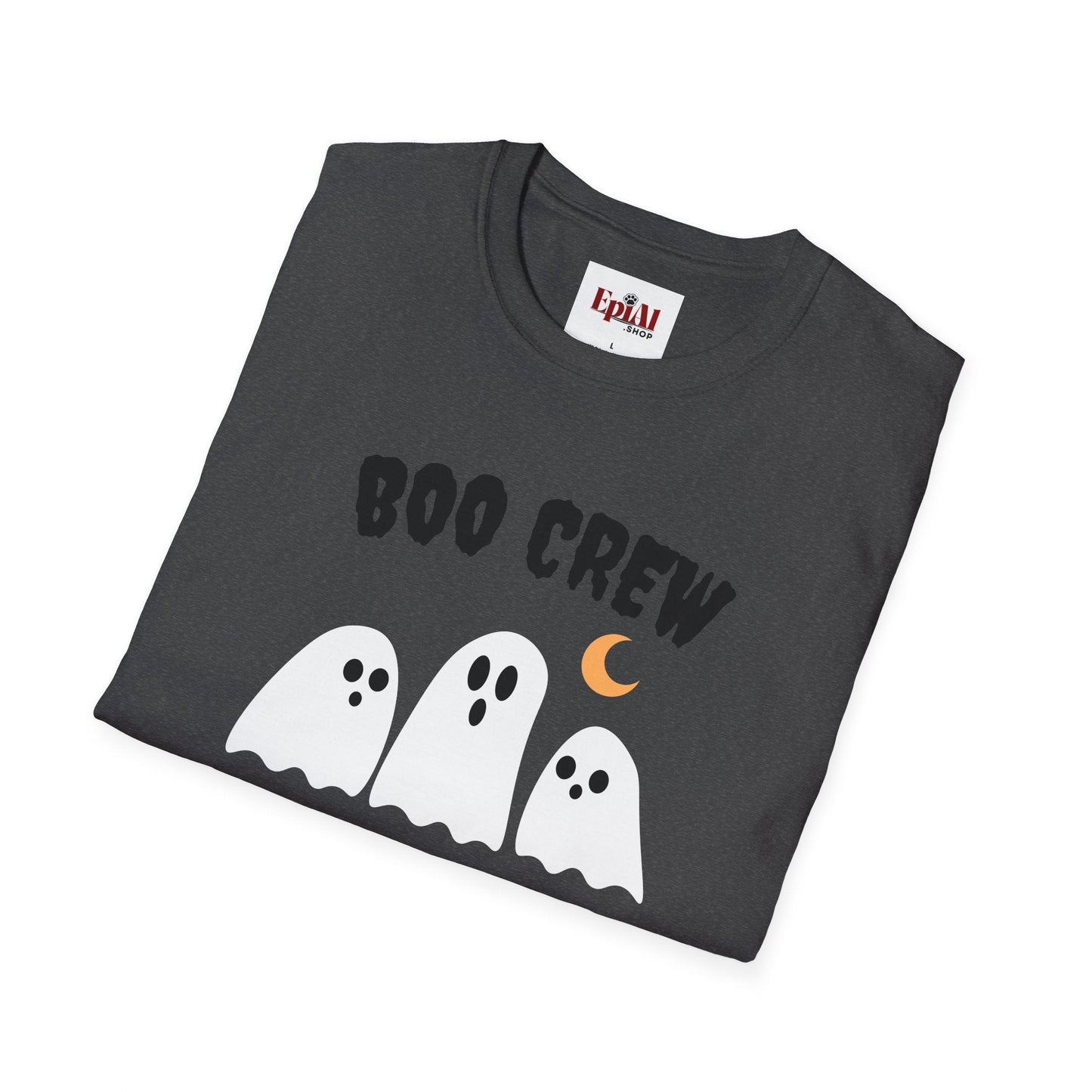 T-shirt unisexe Halloween Boo Crew - Mode automnale effrayante