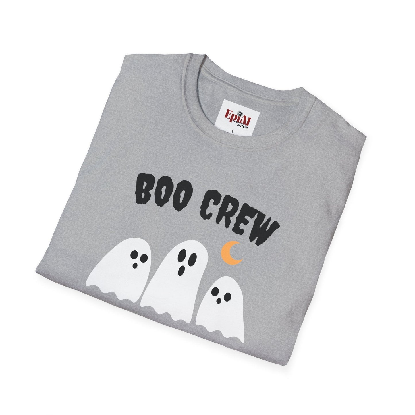 T-shirt unisexe Halloween Boo Crew - Mode automnale effrayante