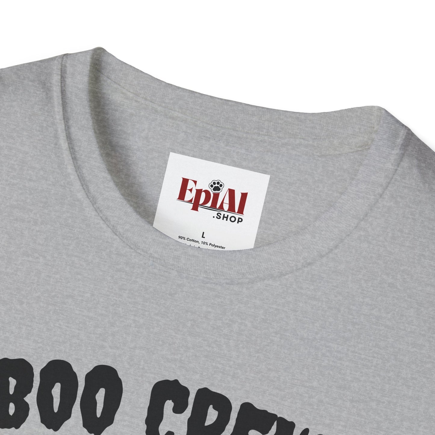 T-shirt unisexe Halloween Boo Crew - Mode automnale effrayante