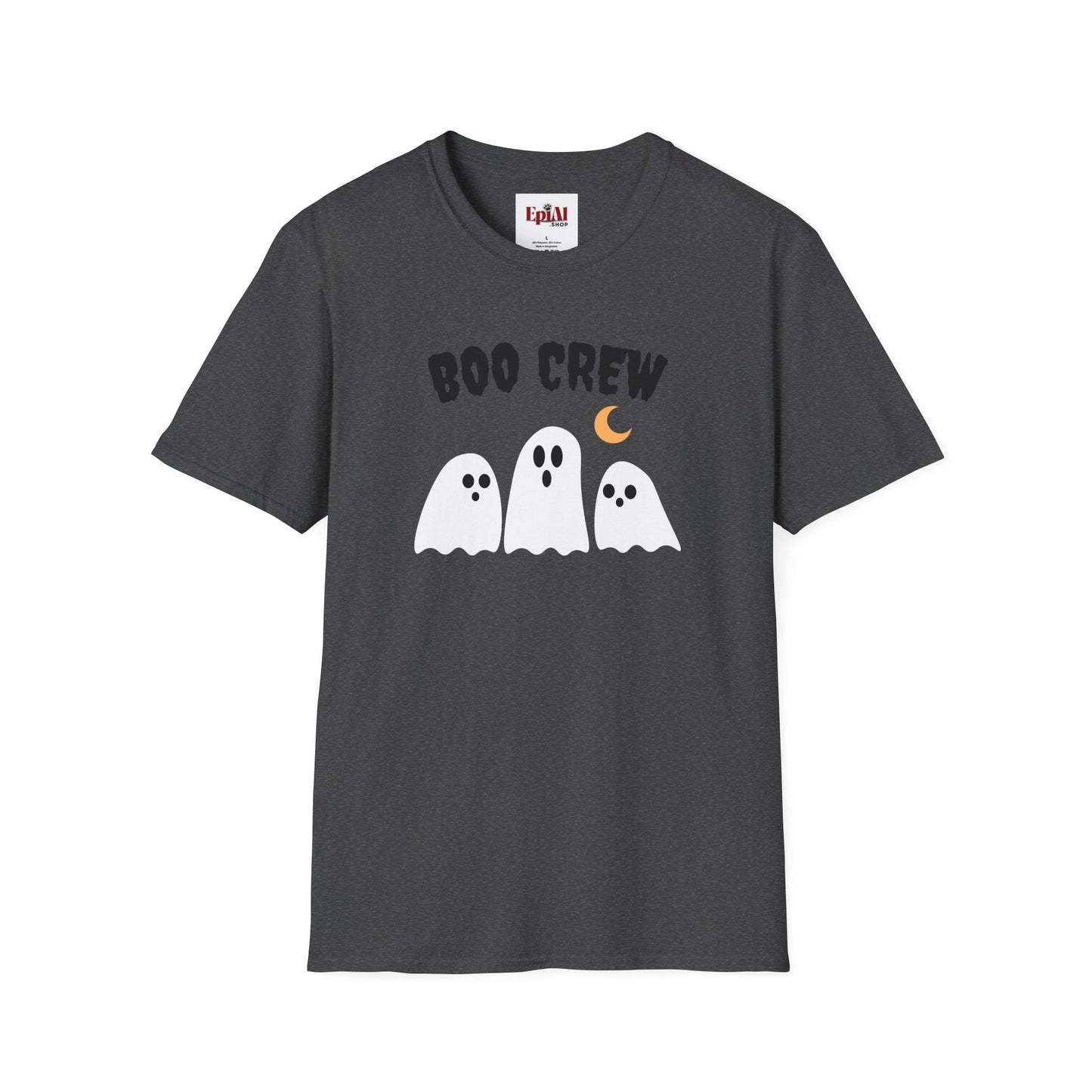 T-shirt unisexe Halloween Boo Crew - Mode automnale effrayante