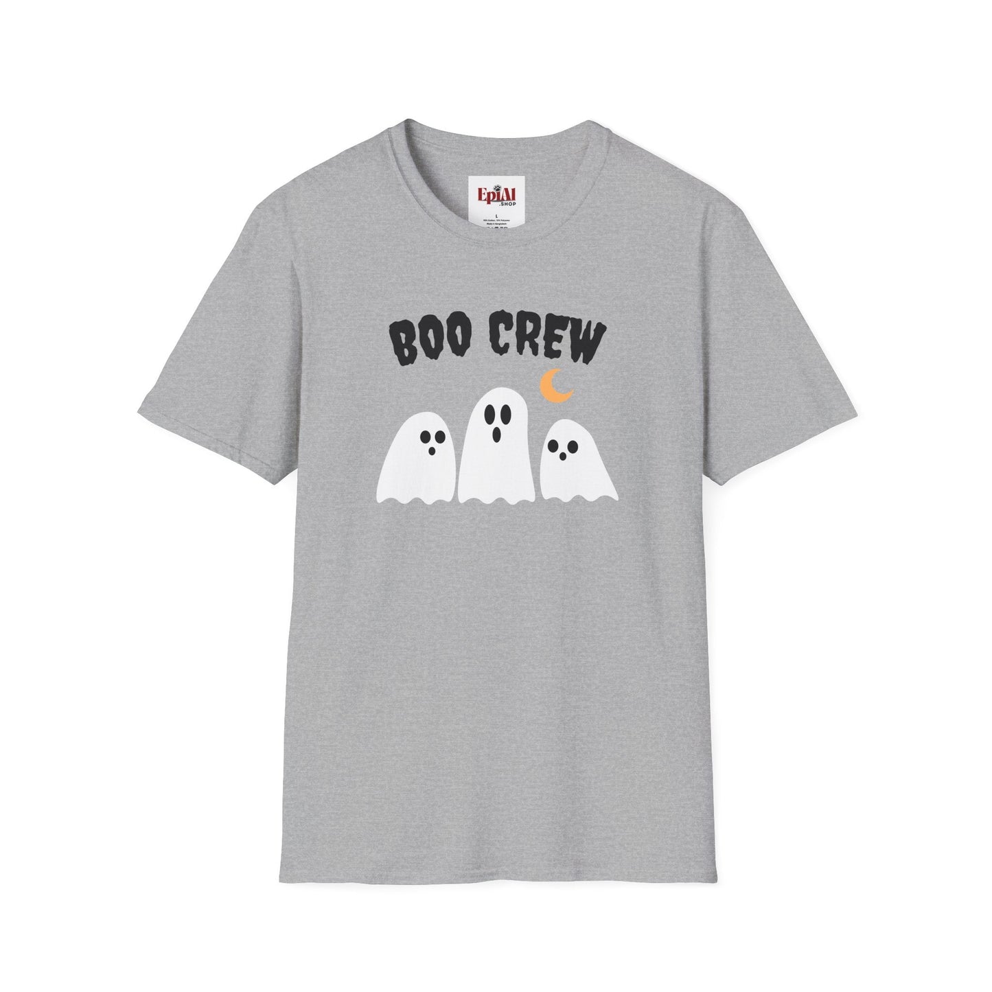 T-shirt unisexe Halloween Boo Crew - Mode automnale effrayante