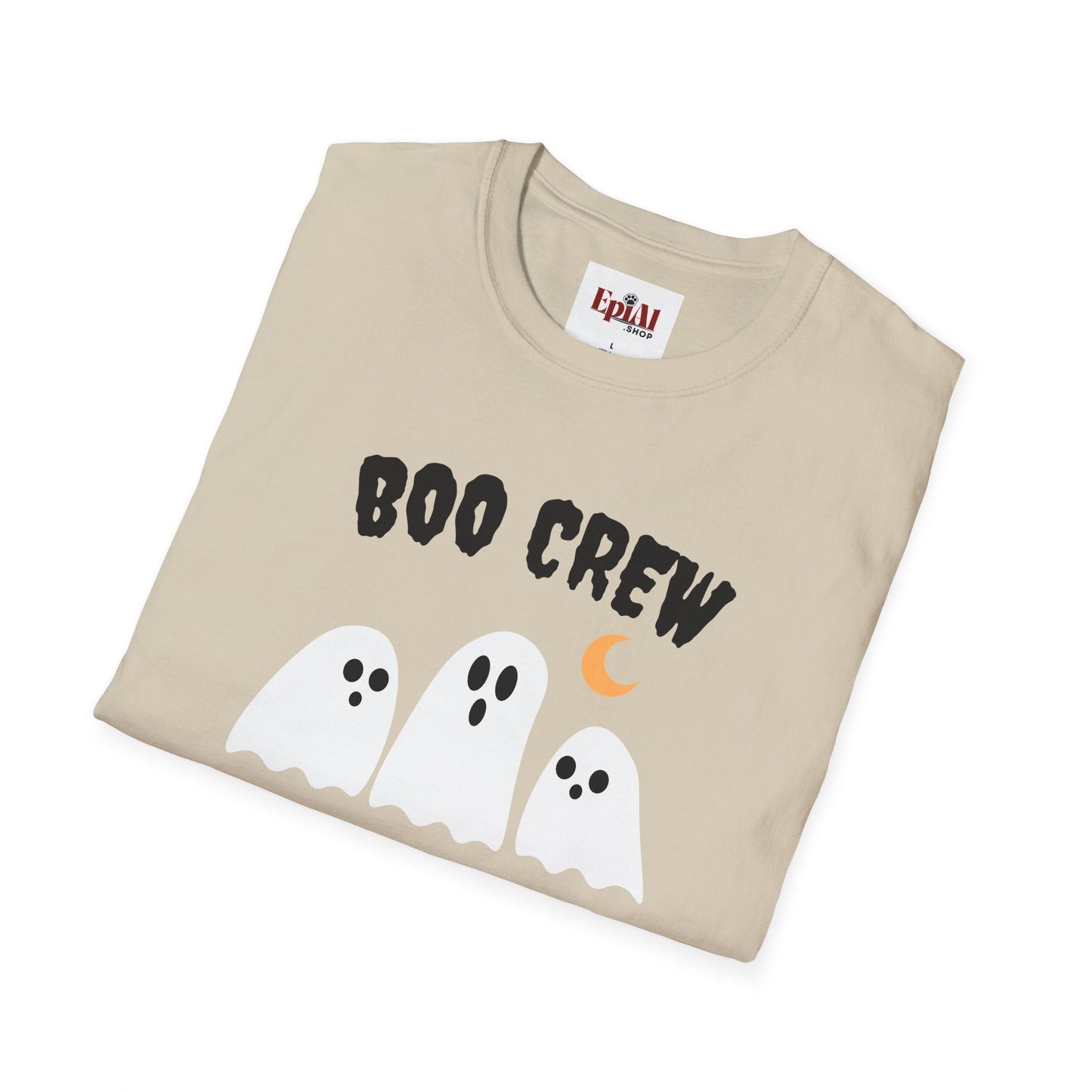 T-shirt unisexe Halloween Boo Crew - Mode automnale effrayante