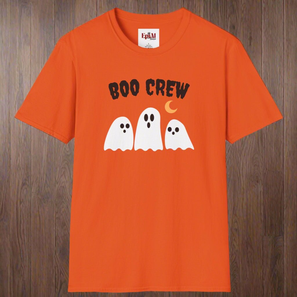 T-shirt unisexe Halloween Boo Crew - Mode automnale effrayante