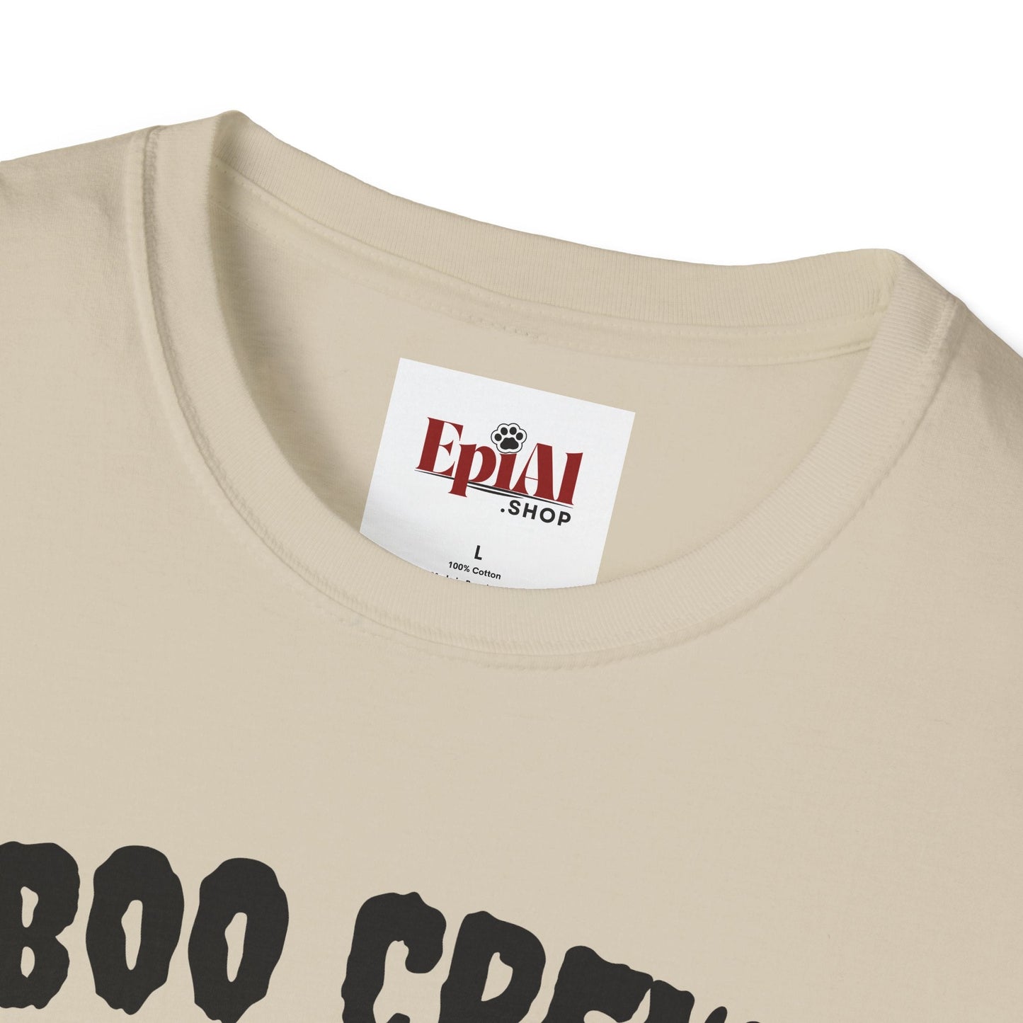 T-shirt unisexe Halloween Boo Crew - Mode automnale effrayante