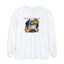 Halloween Cat Long Sleeve Tee - Unisex Spooky Shirt