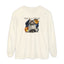Halloween Cat Long Sleeve Tee - Unisex Spooky Shirt