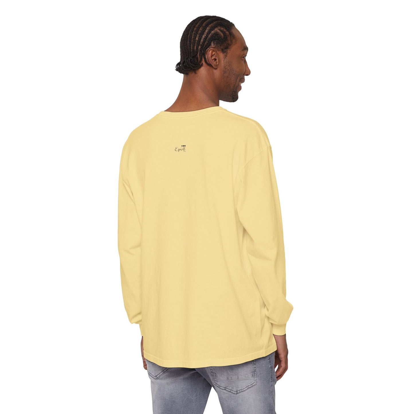 Halloween Cat Long Sleeve Tee - Unisex Spooky Shirt