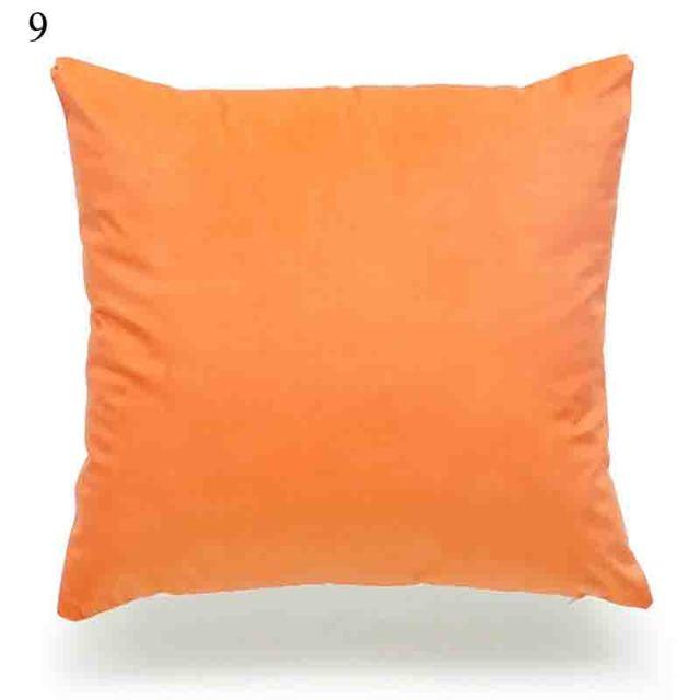 Funda de Cojín Impresa de Calabaza de Halloween - Decoración de Lino Premium