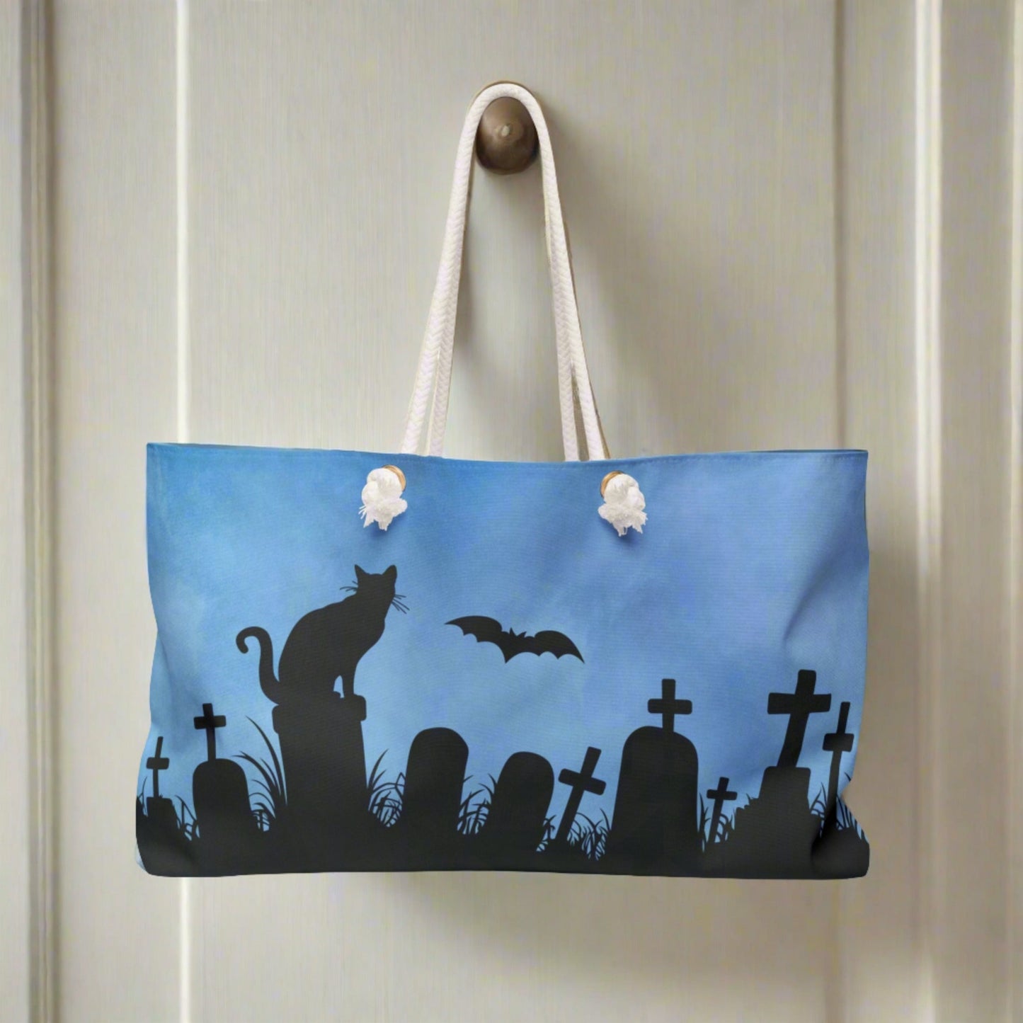 Sac de week-end Halloween Cimetière